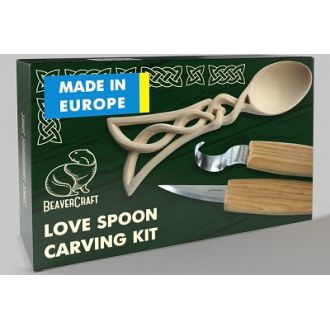 BeaverCraft veisto-sarja Love Spoon