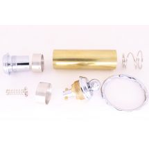 Avainperä sisus LED-valolla kromi